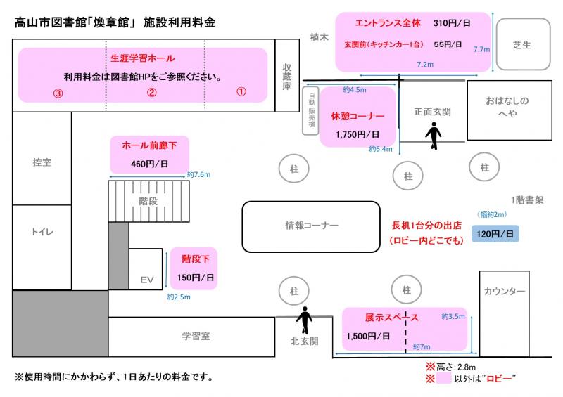 貸出1階フロア図